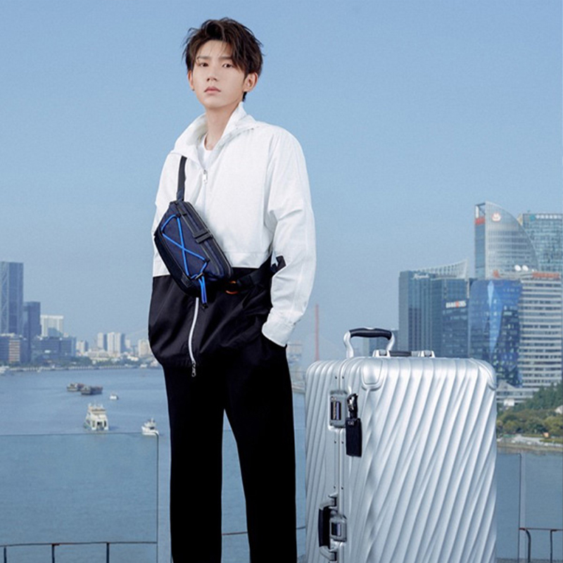 [王源同款]TUMI/途明Harrison系列时尚潮流设计撞色男士胸腰包06602017DNVY