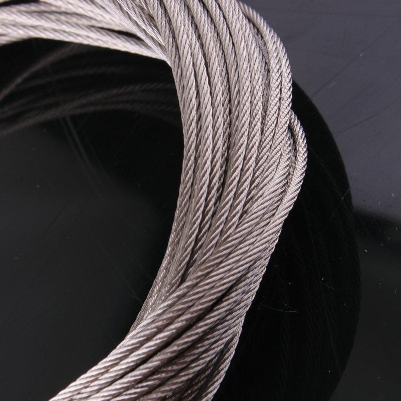 恋伊晾衣架304不锈钢钢丝绳维修晒衣架配件升降手摇阳台维修加粗