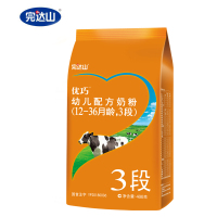 完达山优巧幼儿配方奶粉(1-3岁适合)3段400g/克