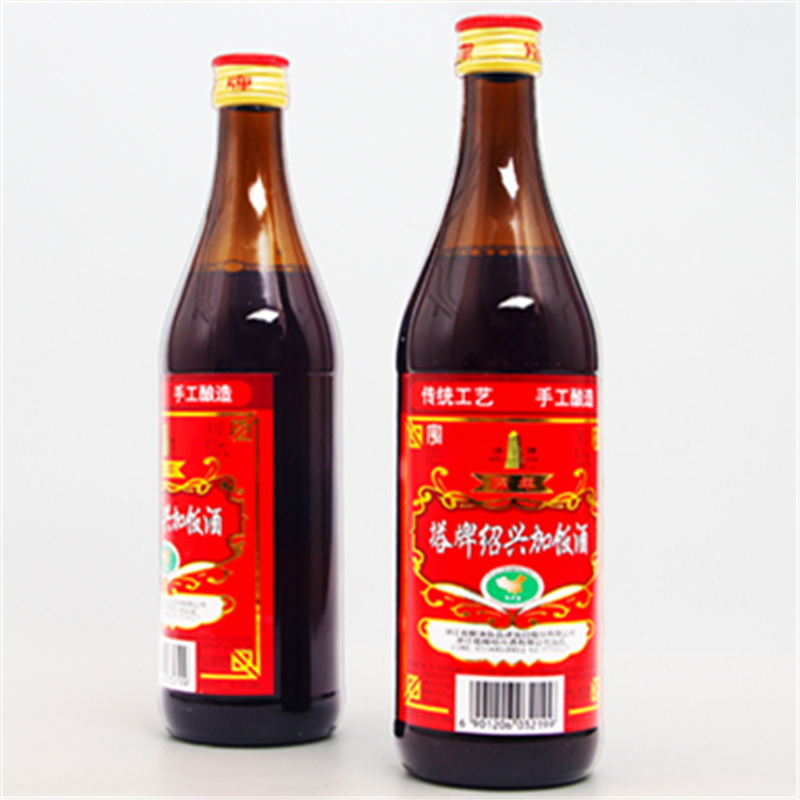 塔牌绍兴黄酒三年陈花雕600ml*6瓶装半干型加饭酒正宗绍兴花雕酒