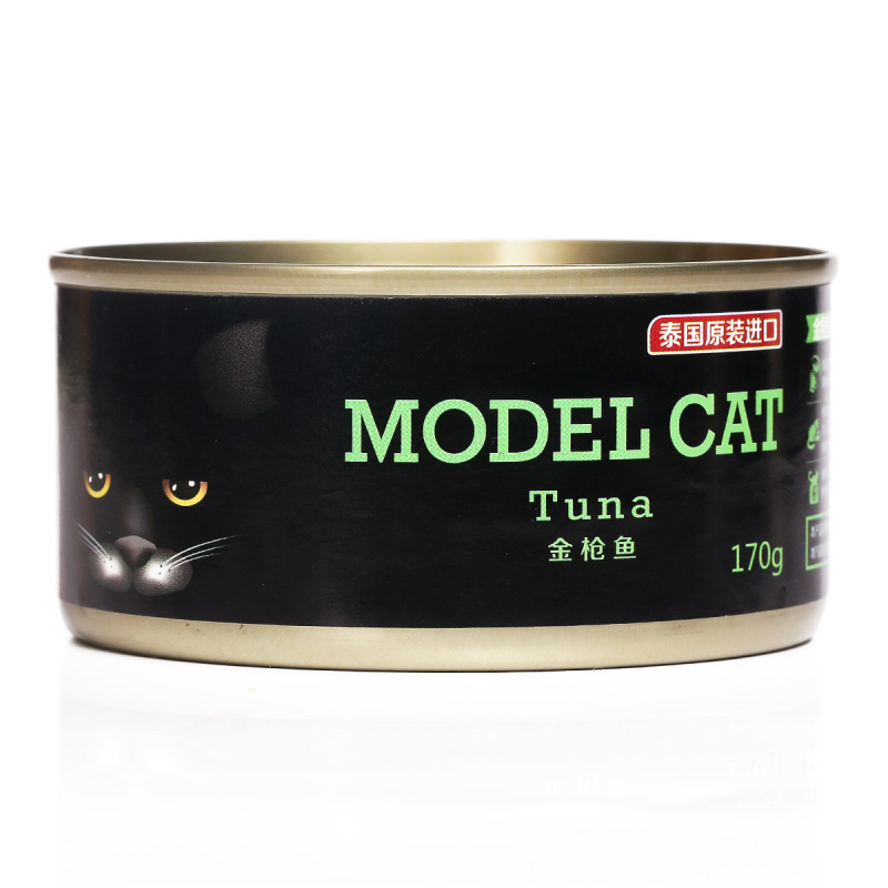 麦富迪猫罐头麦富迪模特猫罐头170g-金枪鱼+鲭鱼幼猫零食营养增肥湿粮