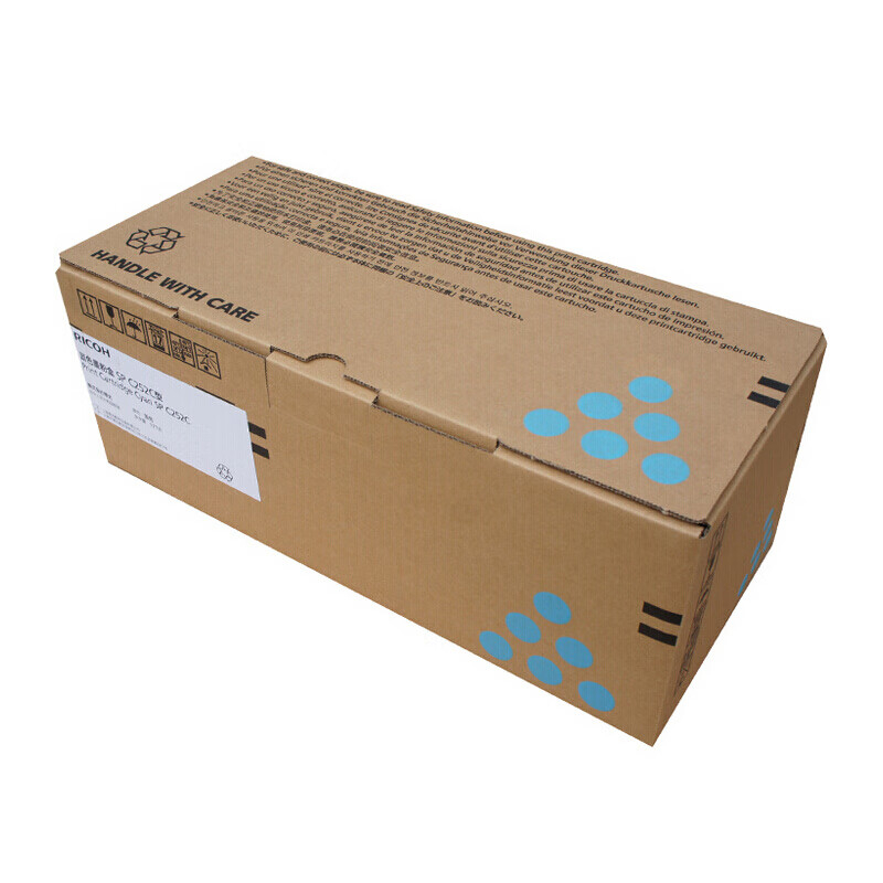 理光(Ricoh)SP C252C 蓝色墨粉盒 4000页 适用于SP C252DN/252SF 墨粉高清大图