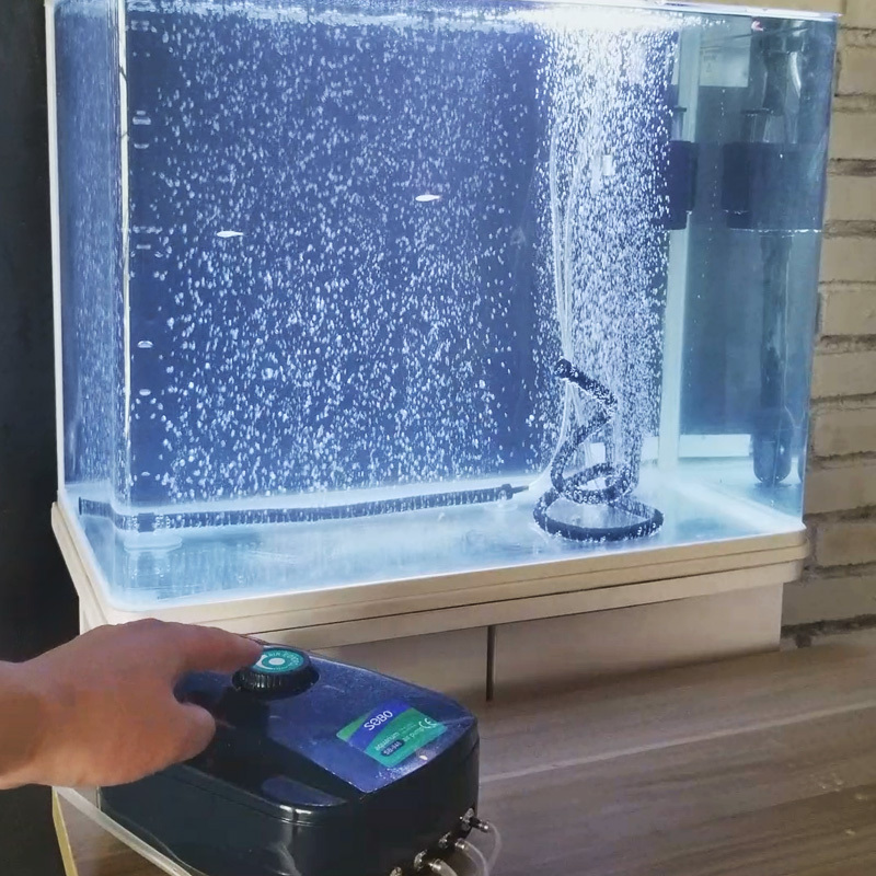 氧气泵鱼缸养鱼增氧泵增氧机气泵小型养鱼用打氧机