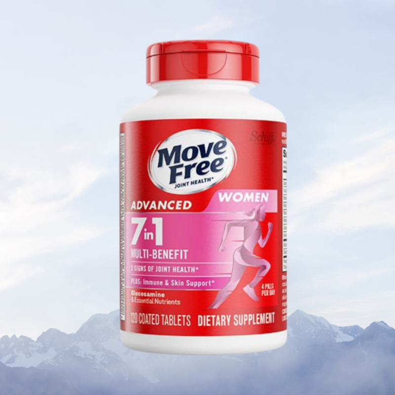 美国Move Free 女士多元氨糖120粒/瓶装 女性专用成人护关节维生素补充剂 膳食营养补充剂高清大图