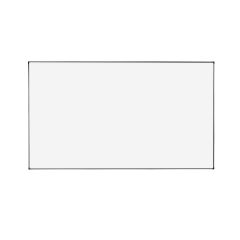 经科jk正背双投小边框中边框平面画框幕软幕投影机投影仪幕布100寸43