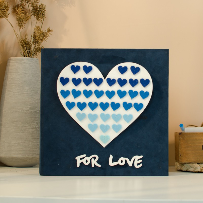 100件事恋爱记事本diy纪念册创意生日情人相册三维工匠爱心送礼盒视频