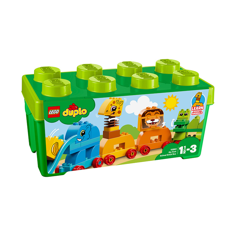 LEGO乐高 Duplo得宝系列拼插玩具 10863 我的创意动物大巡游 1.5-3岁
