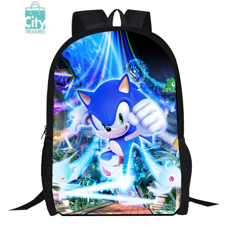 BANGDOU2023新款Sonic书包儿童索尼克小学生动漫卡通书包