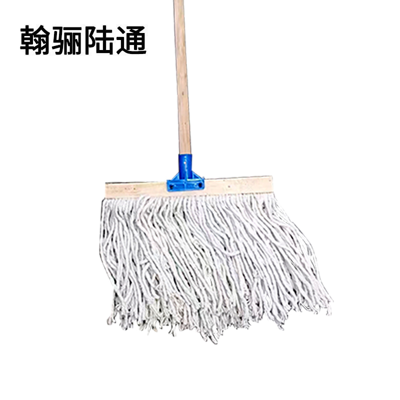 翰骊陆通 木杆拖布长方形拖布 40cm 把高清大图