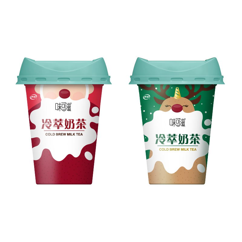 伊利 味可滋冷萃奶茶红绿限定CP装 250ml*15盒【新老包装随机发货】高清大图