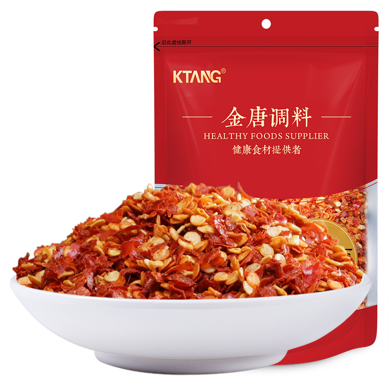 金唐(KTANG)香辣 辣椒面 80g/袋装 烧烤调料蘸料辣椒面 新老包装随机发货