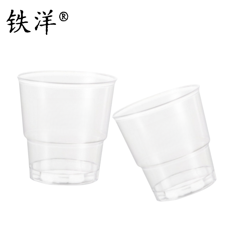 铁洋 透明台阶杯 180ML 个高清大图