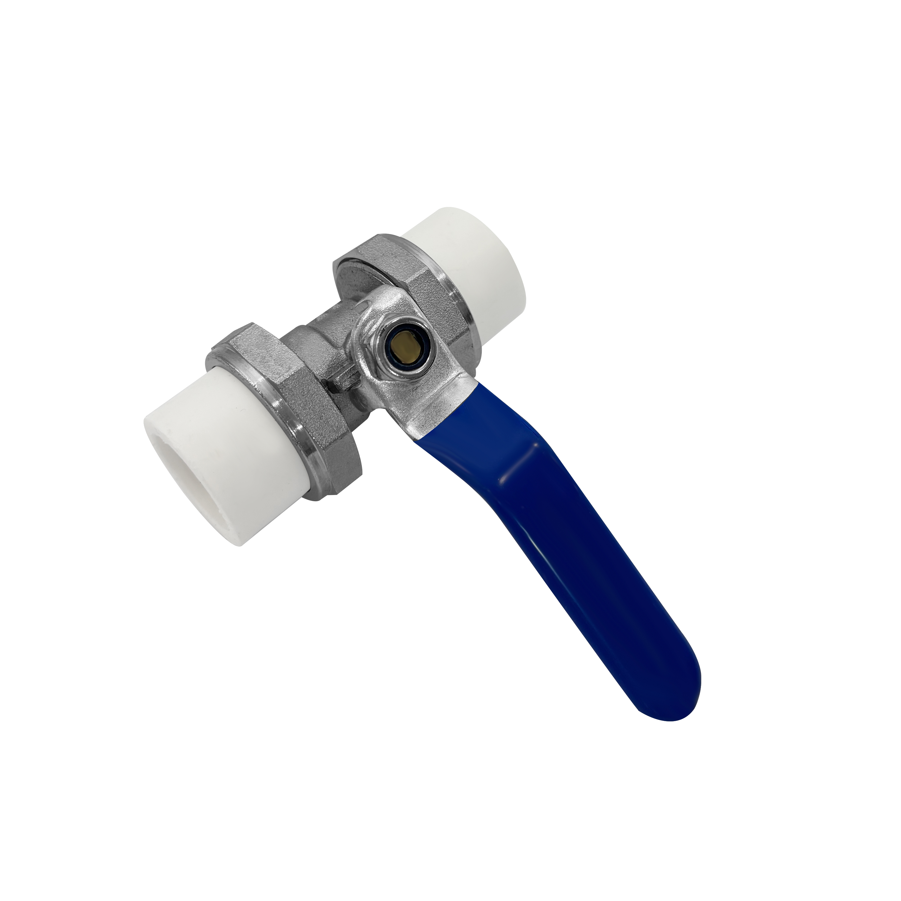 杉外山 全铜PPR双活接热熔管铜球阀门 个高清大图