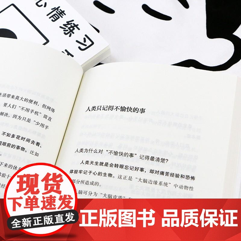 好心情练习手册 Noritake插画封面 生日新年创意礼物应对负面情绪心理学情绪管理疗愈指南书籍高清大图