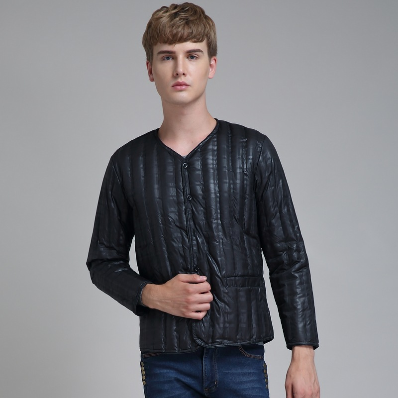 丹露莎新款男士羽绒内胆保暖羽绒服保暖上衣