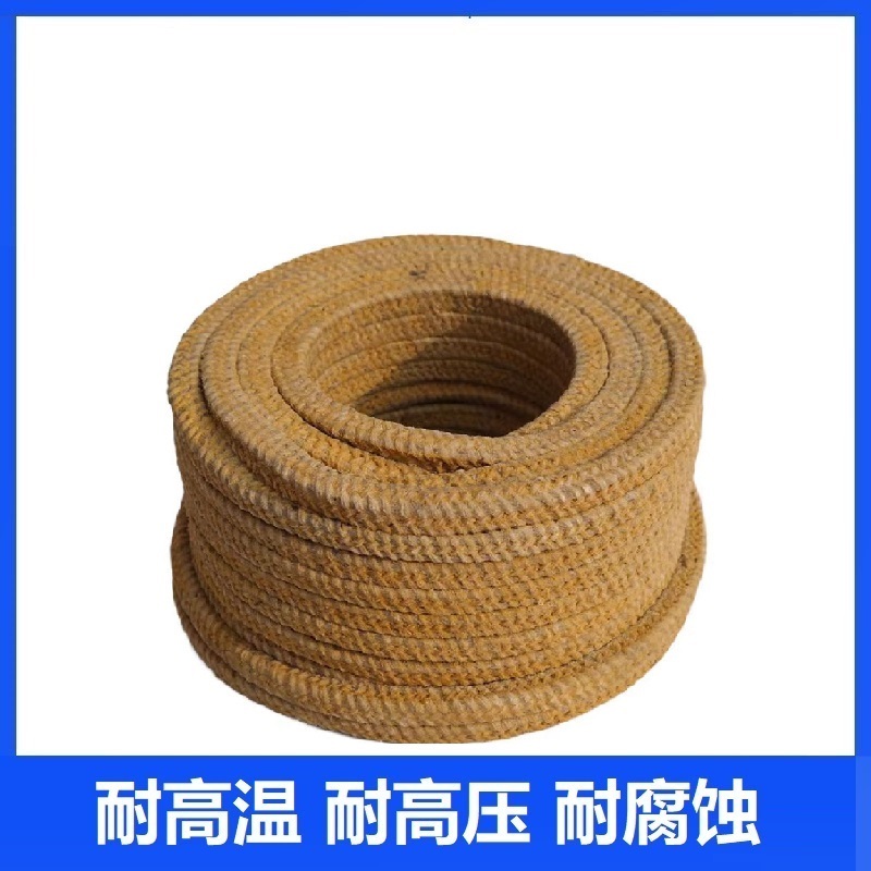 盛京联硕 棉纱盘根油浸盘根绳 30*30mm (20公斤) 卷高清大图