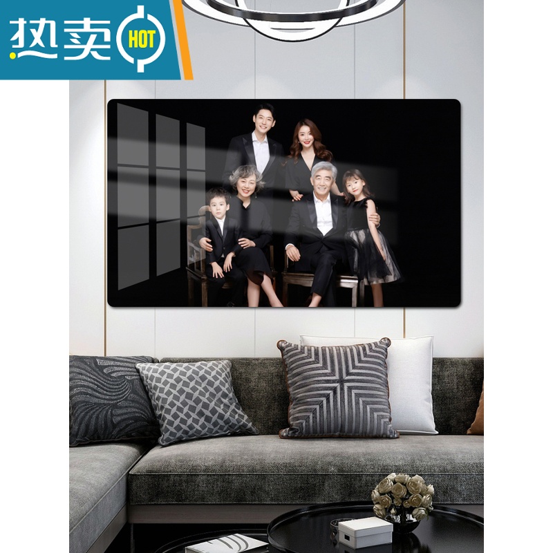 敬平洗照片做成相框挂墙大韩水晶婚纱照相片放大儿童摆台加定制九宫格 大韩水晶(满屏) 16寸 (挂墙)高清大图