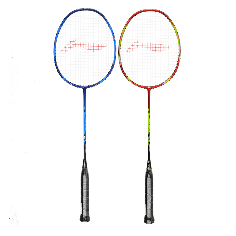 李宁（LI-NING）羽毛球拍对拍全碳素超轻双拍套装 A618对拍买一支送一支（送300-6羽毛球*1+手胶*2）高清大图