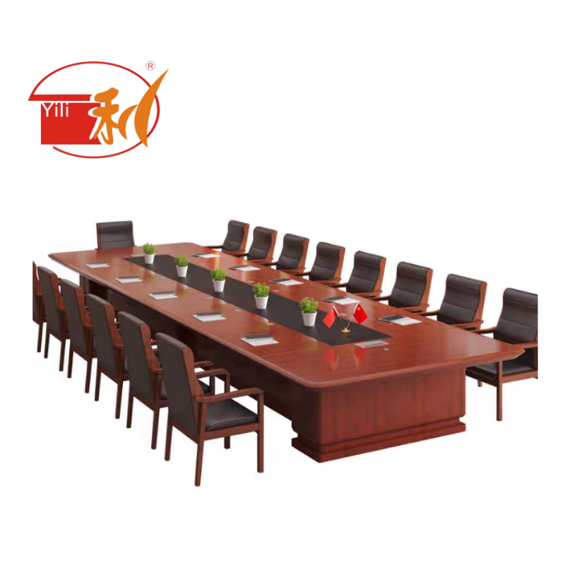 一利会议桌 YL-H8018/8000mm*1800mm*760mm 张高清大图