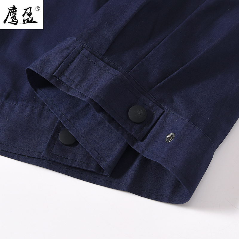 鹰盈 夏装短袖工作服 YY0301 套高清大图