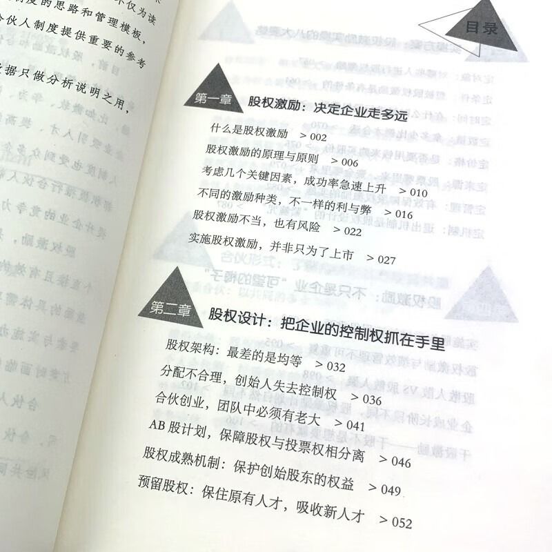 [正版]股权激励与合伙人制度落地机制 股权激励与股权架构设计从入门到精通创业管理 商业模式是设计出来的战略管理市场营销高清大图