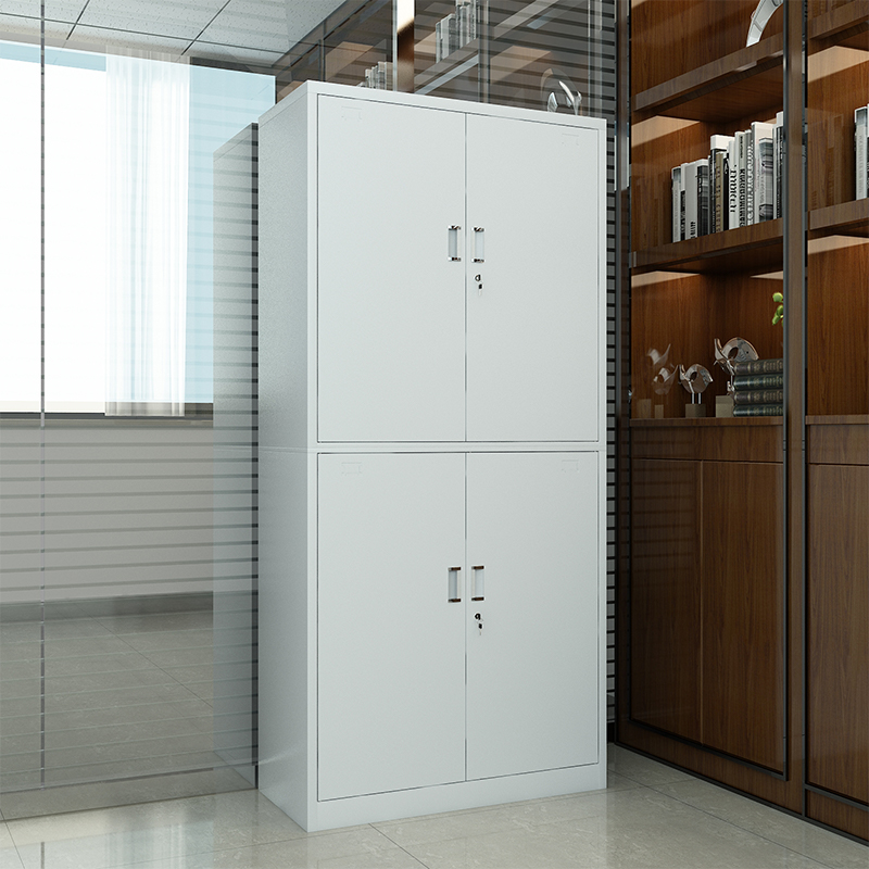 中豫鑫泽ZYXZ4071918钢制文件柜档案柜储物柜 分双节文件柜(加厚款)