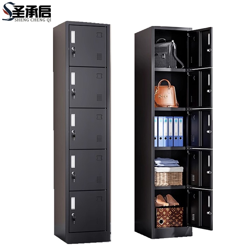 圣承启铁皮衣柜单五门台高清大图