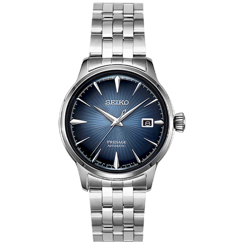 seiko精工手表男日本机械表男士鸡尾酒系列商务防水男表srpb41j1 参数