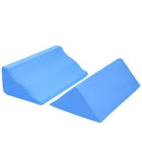 可孚翻身垫加长款】R形蓝色 防滑波点（长60cm）