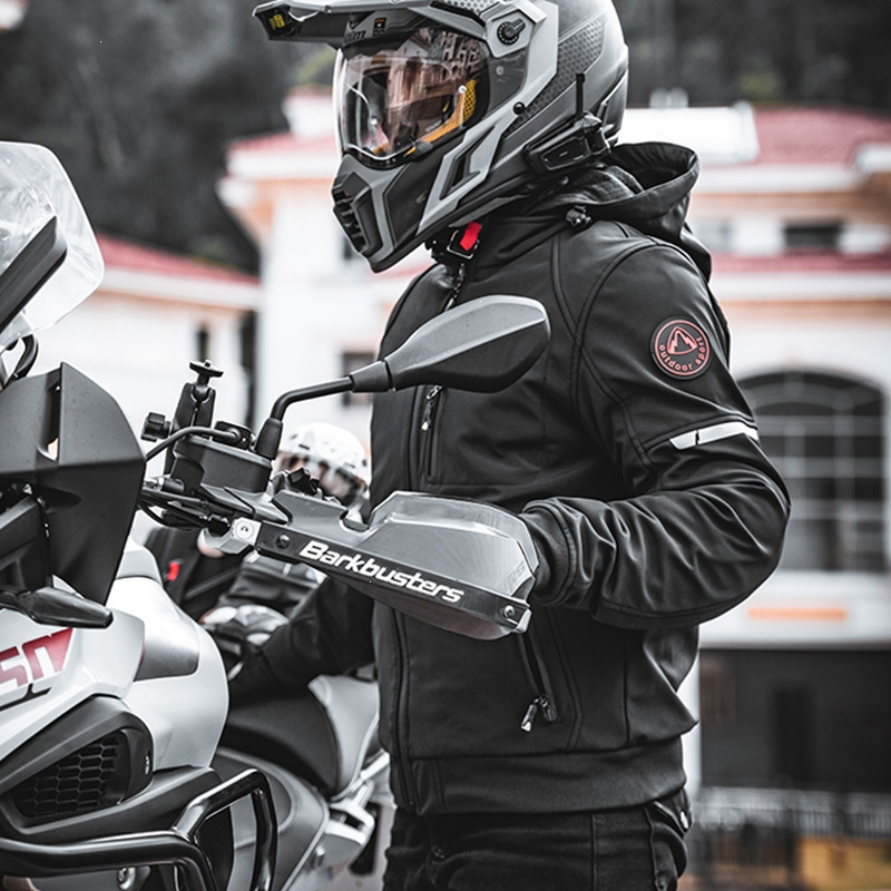 秋冬季保暖骑士摩托车骑行服男机车服套装女闪电客休闲四季防风防装备