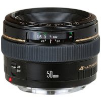 佳能(Canon) EF 50mm F1.4 USM 定焦镜头 适用数码相机