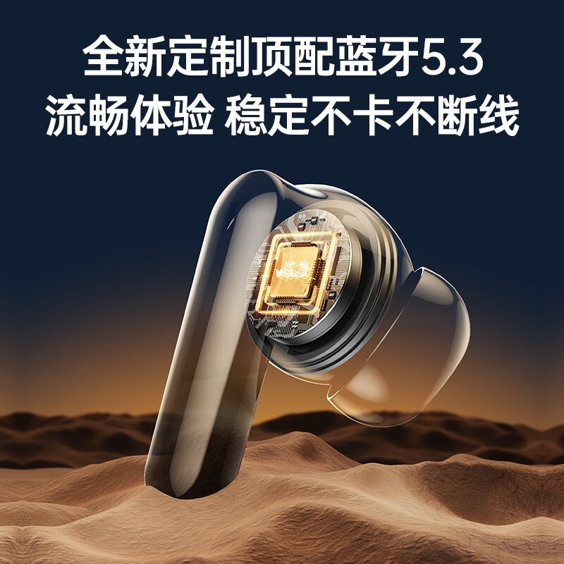 REMAX 智已ANC+ENC双降噪通话音乐耳机 CozyPods W7N Z高清大图