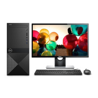 戴尔DELL 成就3670 23.6英寸台式电脑（英特尔酷睿六核i5-8400 8GB 1TB+128GB 集显 wifi 蓝牙 4年上门保修服务）
