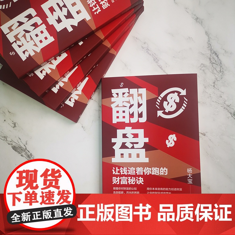 翻盘 让钱追着你跑的财富秘诀 杨大宝在思考 颠覆你对财富的认知,告别低薪月光困局高清大图