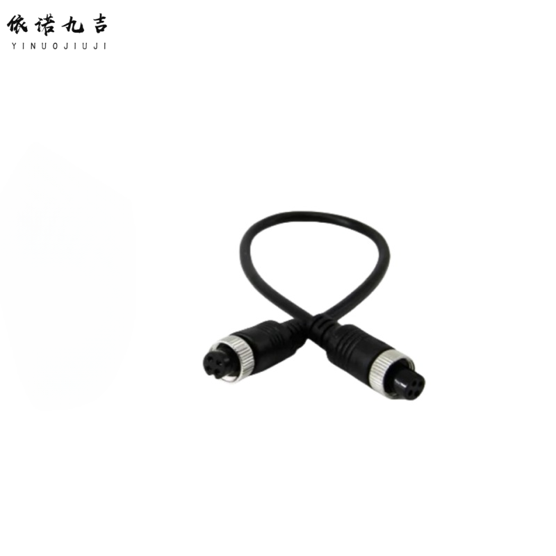 依诺九吉 视频线公母头航空线双屏蔽线 多型号 根