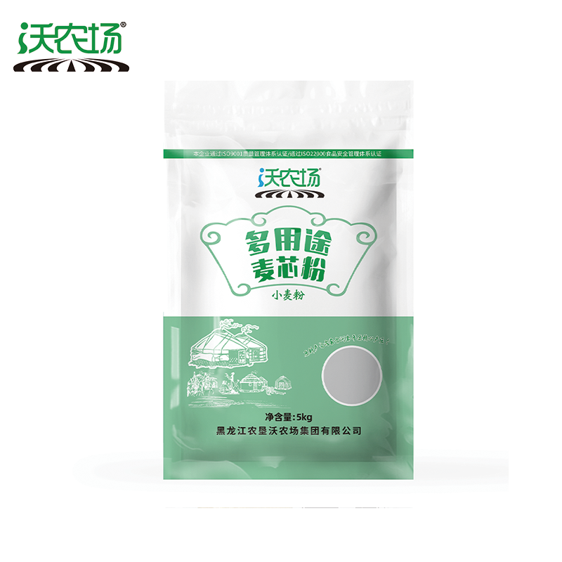 沃农场多用途麦芯粉5kg/袋高清大图