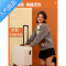 封后行李箱女18寸小型旅行箱登机箱迷你网红万向轮拉杆箱密码箱子