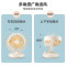 美的(Midea)电风扇空气循环扇家用节能四季大风量卧室宿舍摇头轻音台式空调伴侣风扇 GAF18AD