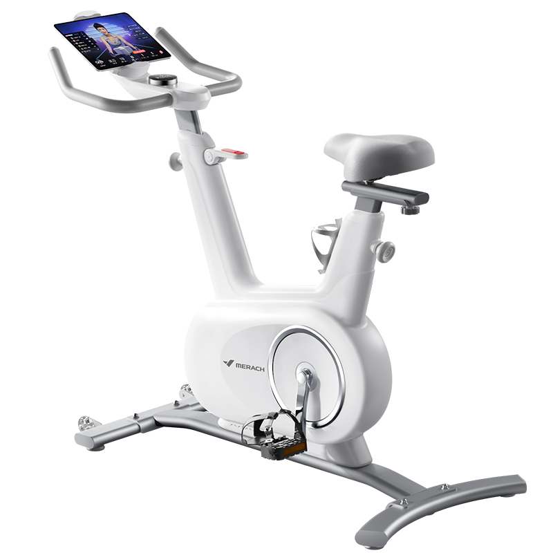 麦瑞克MERACH磁控直立式动感单车插电使用承重100kg家庭健身神器MR-S17高清大图