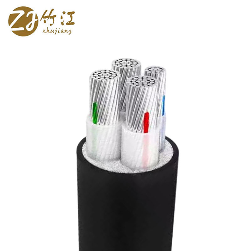 竹江 铝芯电缆 ZC-YJLV22-0.6/1KV-4*70+1*35 米高清大图