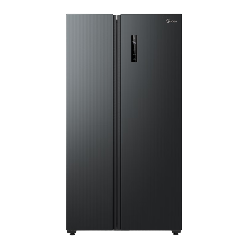 美的(Midea)605升变频一级能效对开门双开门家用智能电冰箱节能无霜净味超薄