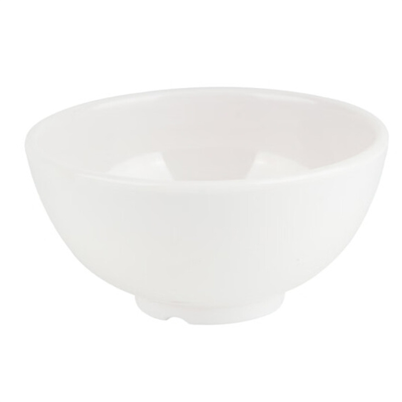 MAXCOOK 密胺仿瓷餐碗 小碗商用白色仿瓷碗高清大图