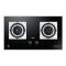 海尔(Haier) 防干烧燃气灶JZT-QE9B1 燃气灶 5.0kW大火力台式嵌入式厨房家用双灶煤气灶灶具双眼灶