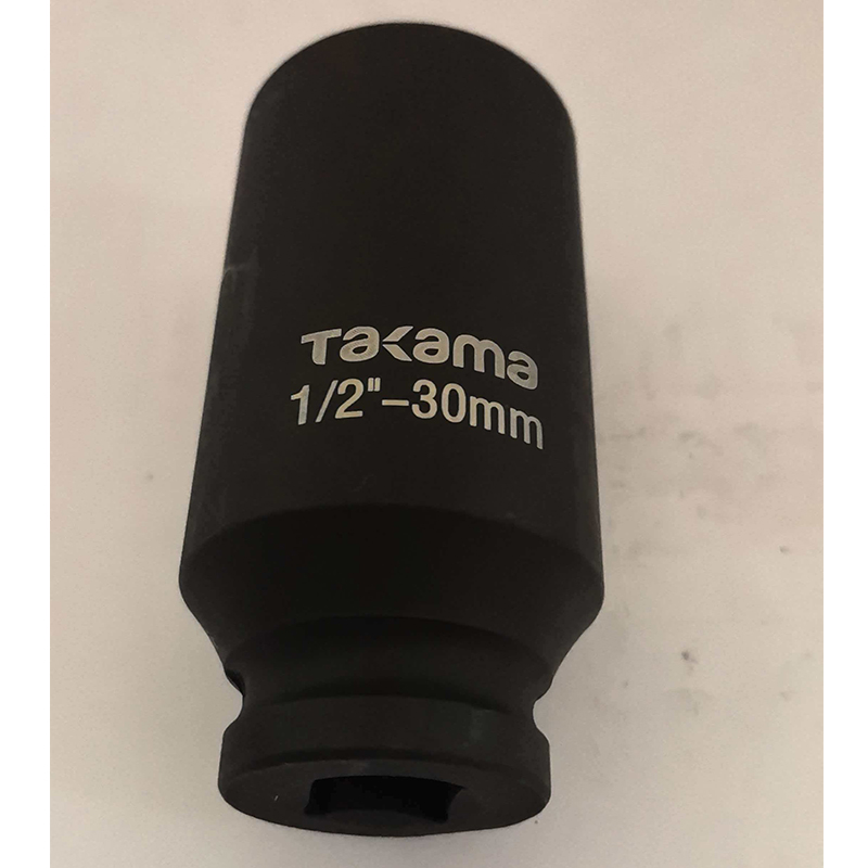 高松(takama)加长套筒头(1/2方12.5mm六角系列)711030 30mm/1个高清大图