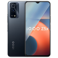 vivo iQOO Z5x 6GB+128GB 透镜黑 天玑900高性能芯 5000mAh大电池 双模5G全网通手机