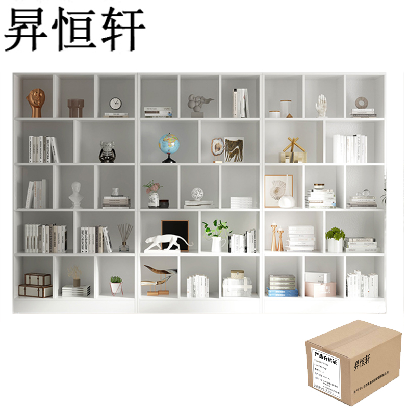 昇恒轩 书柜 书架 定制书架 SHX-013/组(一组/1米)高清大图