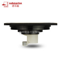 潜水艇(submarine)移位地漏 全铜超薄防臭地漏 青古铜 QLTF40-10