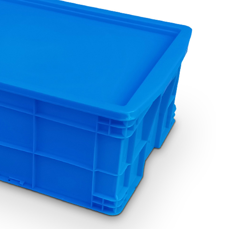 臻远ZY-SNXD-90收纳储物箱长方形物流中转箱带盖子 560*413*230mm高清大图