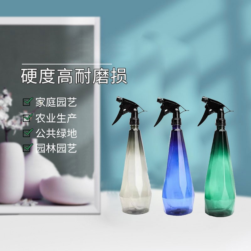 工霸(GONGBA)玻璃质感小喷壶气压式钻面喷雾瓶高清大图