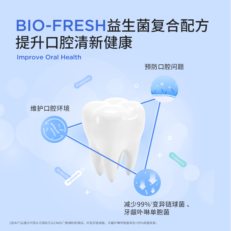 bop 波普专研益生菌漱口水茉莉柚茶口味500ml+多肉葡萄口味500ml+元气白桃口味500ml高清大图